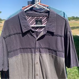 *SOLD* Prana Shirt | Button Up | Mens | Two Tone